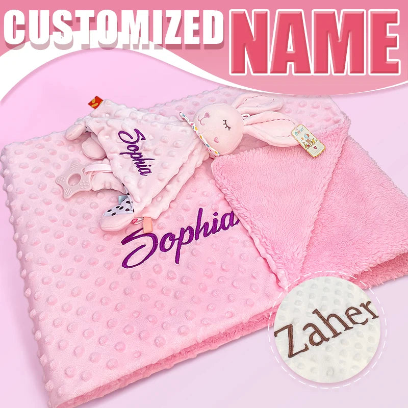 Manta personalizada para bebé